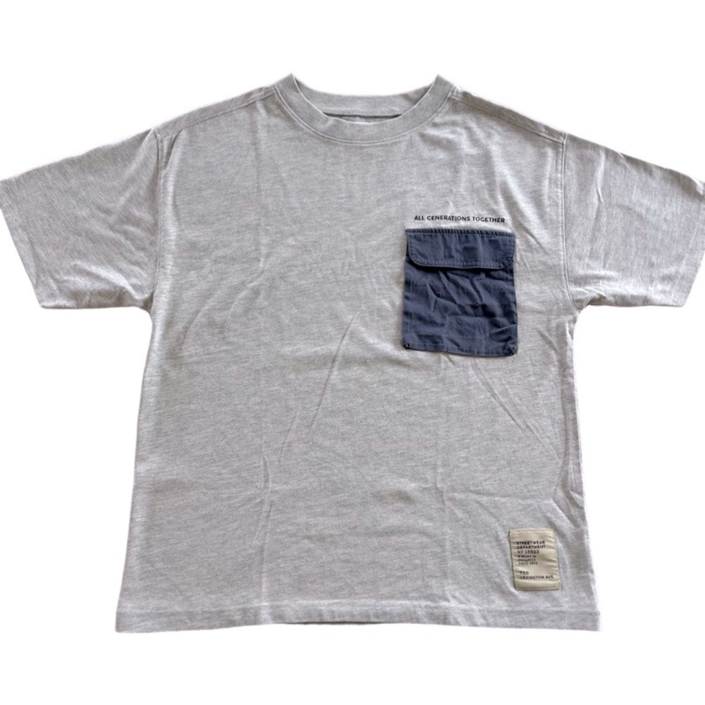 Zara Boys Streetwear All Generations T-Shirt. Gray. 13-14